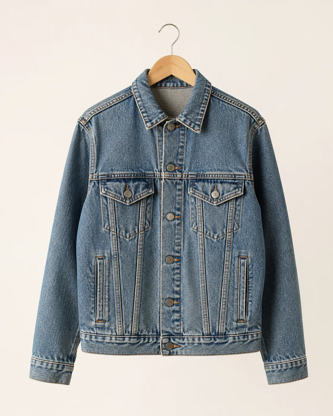 Vintage Levi's Denim Jacket hanging product view